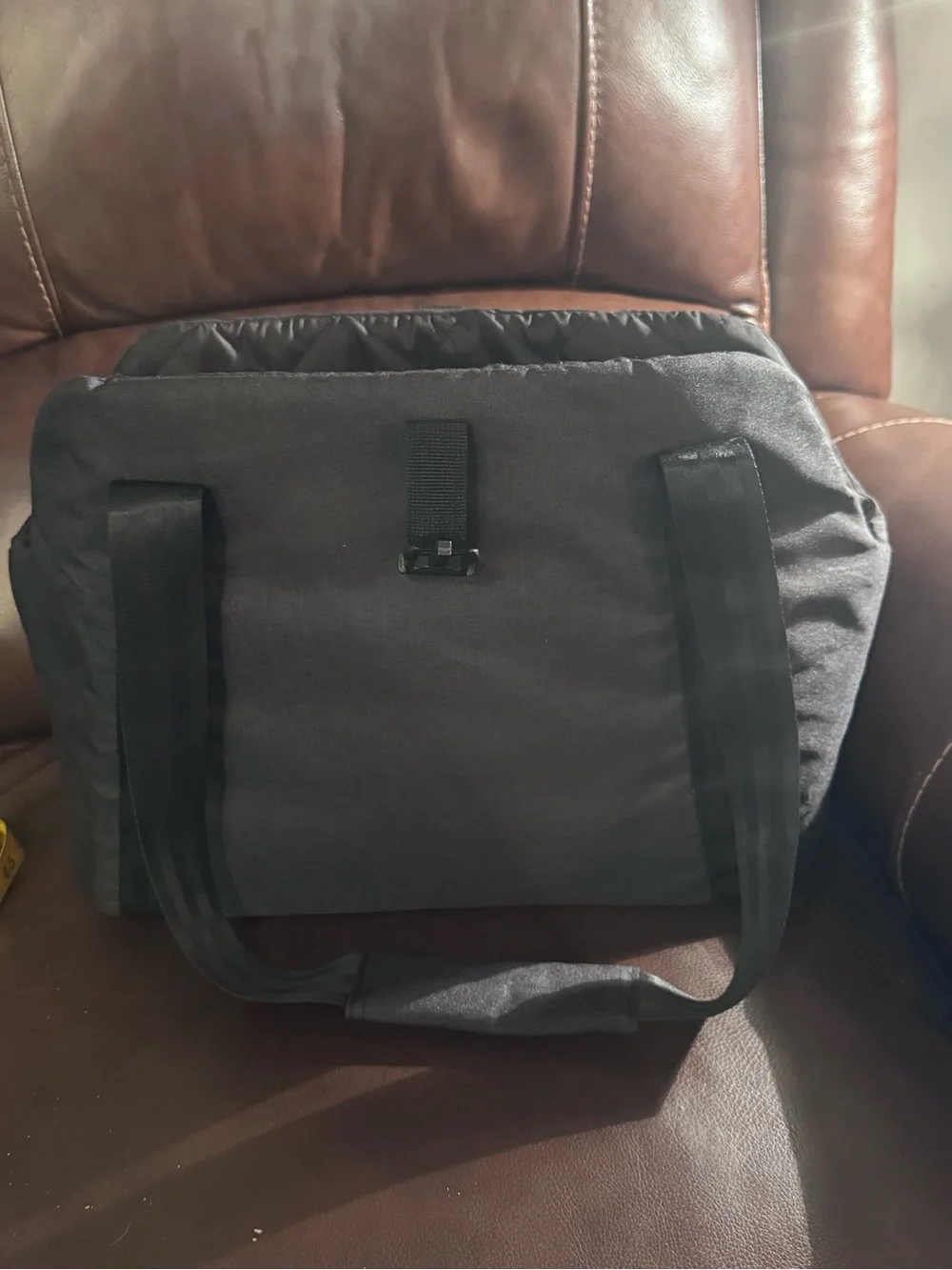 Black Soft-Sided Pet Carrier Tote